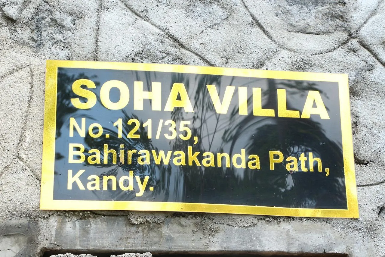 ** Gæstehus Soha Villa Kandy Sri Lanka